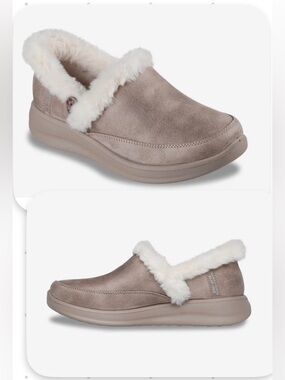 Skechers Women’s Cozy  Escape, hands-free slip and slippers